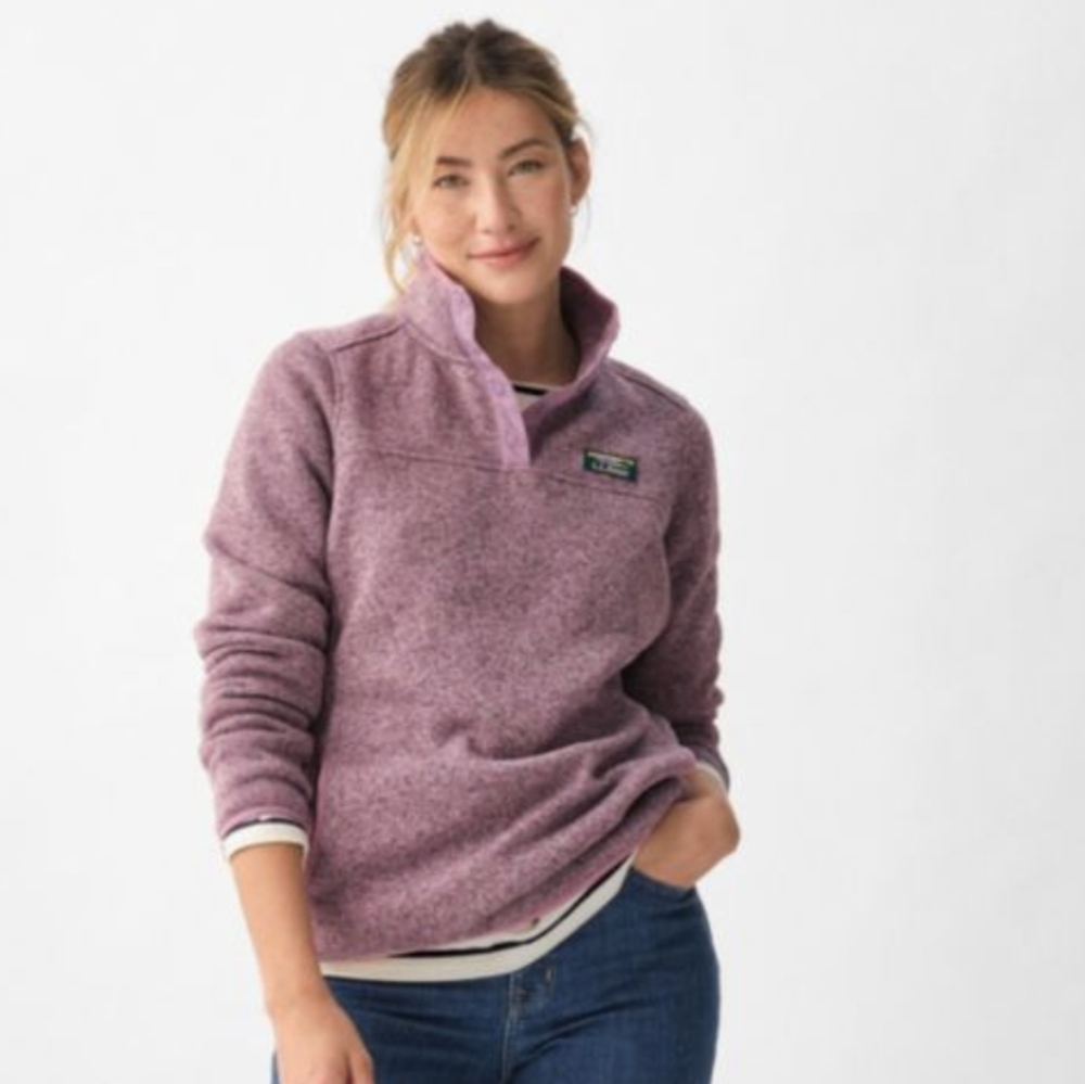 Women's L.L.Bean Sweater Fleece Pullover